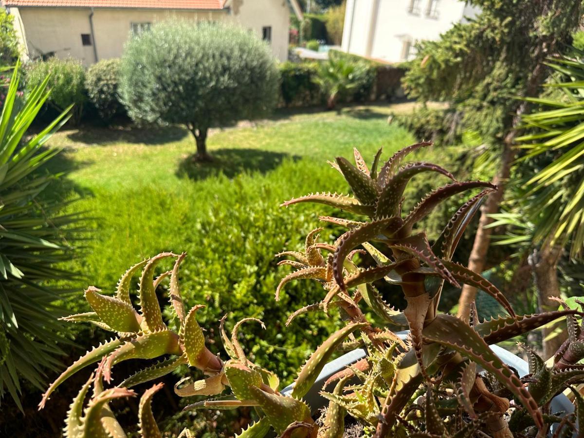 Location De Chambre Privee Dans Residence Prive, Jardins Et Parking Gratuit 1 Min To Tramway Et 9 Min De Centre-Ville, Accessibilite A Plusieurs Transports Nice Exterior foto